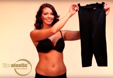 How to put on LIPOELASTIC® post-operative liposuction compression