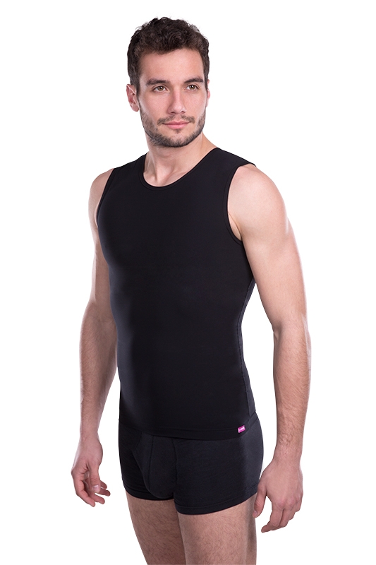 UK Be-In-Shape Men's Slimming Body Shaper Underwear Vest Tummy Control Tank  Tops