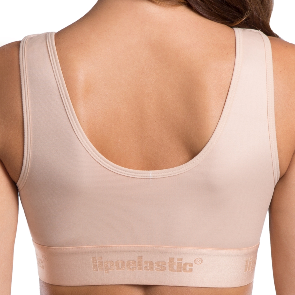 LIPOELASTIC - ! NEW bra PI relax ! Because we always listen to your  feedback (and we know how much you love pink), we have developed a new  post-operative bra! Meet PI